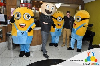 Minions e Gru no Cineplus Emacite no filme Meu Malvado Favorito 3 (47)