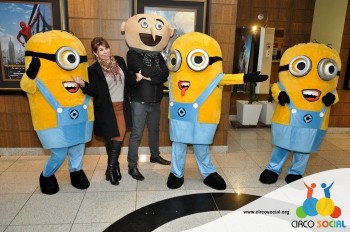 Minions e Gru no Cineplus Emacite no filme Meu Malvado Favorito 3 (48)