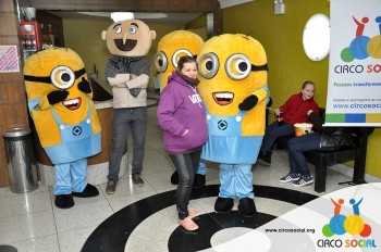 Minions e Gru no Cineplus Emacite no filme Meu Malvado Favorito 3 (50)