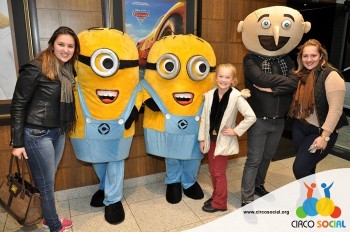 Minions e Gru no Cineplus Emacite no filme Meu Malvado Favorito 3 (51)