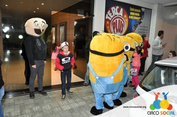 Minions e Gru no Cineplus Emacite no filme Meu Malvado Favorito 3 (53)