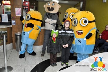 Minions e Gru no Cineplus Emacite no filme Meu Malvado Favorito 3 (53)