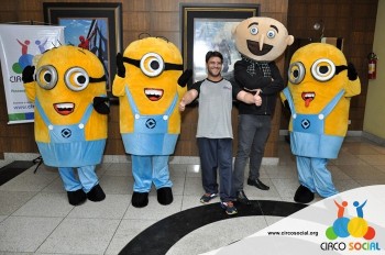 Minions e Gru no Cineplus Emacite no filme Meu Malvado Favorito 3 (57)