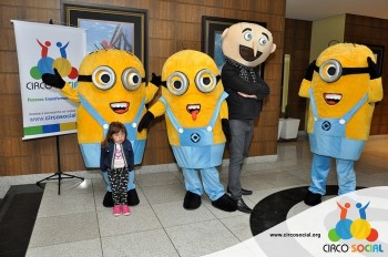 Minions e Gru no Cineplus Emacite no filme Meu Malvado Favorito 3 (58)