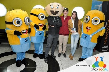Minions e Gru no Cineplus Emacite no filme Meu Malvado Favorito 3 (59)