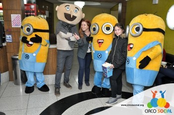 Minions e Gru no Cineplus Emacite no filme Meu Malvado Favorito 3 (59)