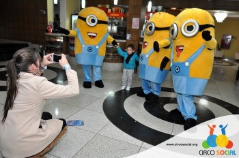 Minions e Gru no Cineplus Emacite no filme Meu Malvado Favorito 3 (64)