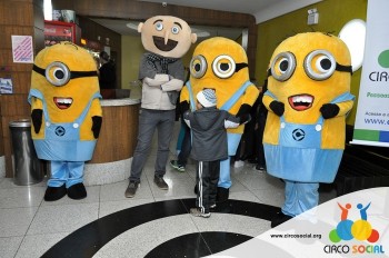 Minions e Gru no Cineplus Emacite no filme Meu Malvado Favorito 3 (67)