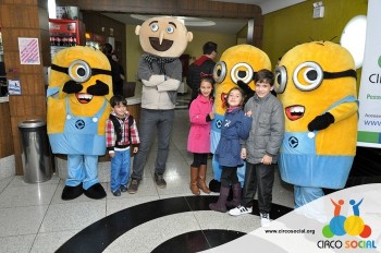 Minions e Gru no Cineplus Emacite no filme Meu Malvado Favorito 3 (70)