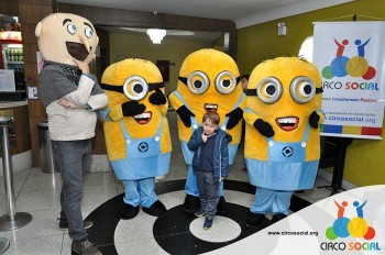 Minions e Gru no Cineplus Emacite no filme Meu Malvado Favorito 3 (7)