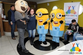 Minions e Gru no Cineplus Emacite no filme Meu Malvado Favorito 3 (7)