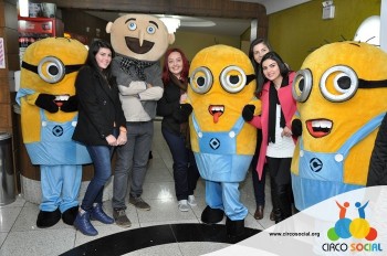 Minions e Gru no Cineplus Emacite no filme Meu Malvado Favorito 3 (73)