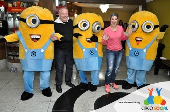 Minions e Gru no Cineplus Emacite no filme Meu Malvado Favorito 3 (78)