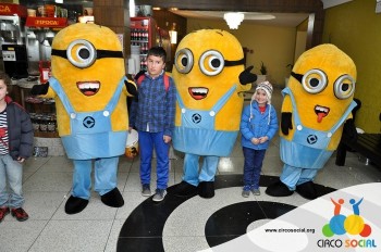 Minions e Gru no Cineplus Emacite no filme Meu Malvado Favorito 3 (79)