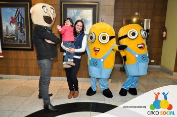 Minions e Gru no Cineplus Emacite no filme Meu Malvado Favorito 3 (8)