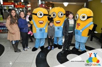 Minions e Gru no Cineplus Emacite no filme Meu Malvado Favorito 3 (82)