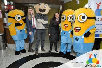 Minions e Gru no Cineplus Emacite no filme Meu Malvado Favorito 3 (83)