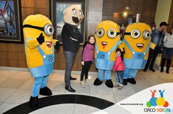 Minions e Gru no Cineplus Emacite no filme Meu Malvado Favorito 3 (9)
