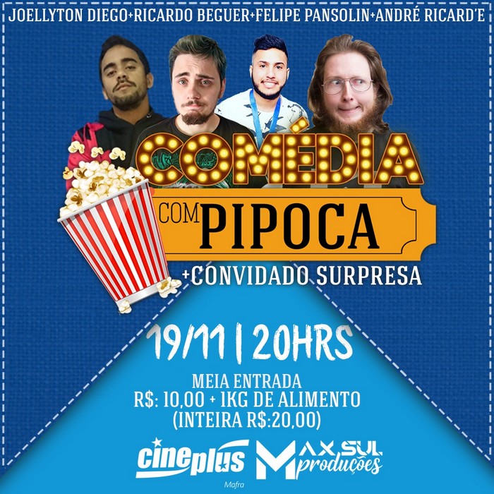 Comédia com Pipoca (Stand-up)