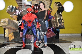Fotos com o Homem-Aranha visita no Cineplus Emacite Dia 02 (1)