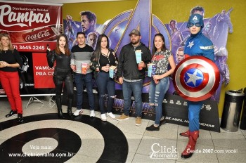 Distribuidora de Bebidas Pampas leva personagens do filme Vingadores ao Cineplus Emacite (30)