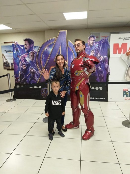 Cosplayers do Homem de Ferro e Gamora estarão no Cineplus Mafra (2)