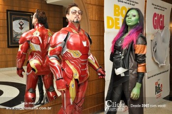 Fotos do Homem de Ferro e Gamora no Cineplus Emacite Click Riomafra (10)
