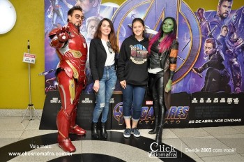 Fotos do Homem de Ferro e Gamora no Cineplus Emacite Click Riomafra (17)