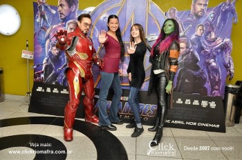 Fotos do Homem de Ferro e Gamora no Cineplus Emacite Click Riomafra (21)