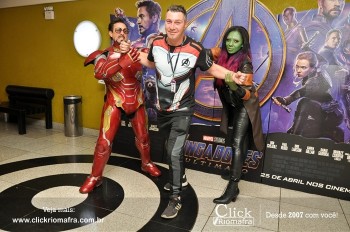 Fotos do Homem de Ferro e Gamora no Cineplus Emacite Click Riomafra (24)