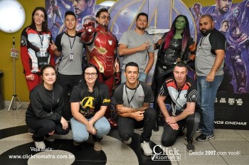 Fotos do Homem de Ferro e Gamora no Cineplus Emacite Click Riomafra (32)