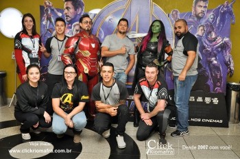 Fotos do Homem de Ferro e Gamora no Cineplus Emacite Click Riomafra (33)