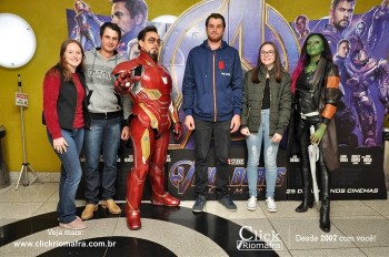 Fotos do Homem de Ferro e Gamora no Cineplus Emacite Click Riomafra (35)