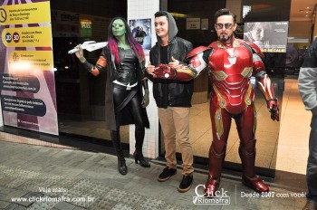 Fotos do Homem de Ferro e Gamora no Cineplus Emacite Click Riomafra (36)