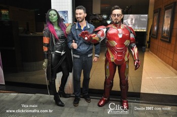 Fotos do Homem de Ferro e Gamora no Cineplus Emacite Click Riomafra (38)