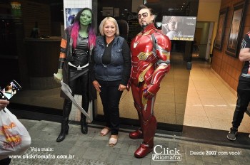 Fotos do Homem de Ferro e Gamora no Cineplus Emacite Click Riomafra (39)