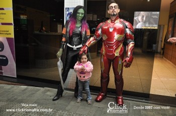 Fotos do Homem de Ferro e Gamora no Cineplus Emacite Click Riomafra (42)