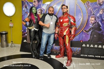 Fotos do Homem de Ferro e Gamora no Cineplus Emacite Click Riomafra (46)