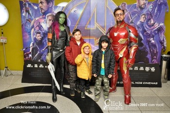 Fotos do Homem de Ferro e Gamora no Cineplus Emacite Click Riomafra (47)