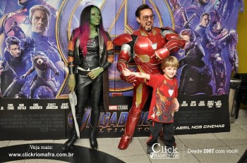 Fotos do Homem de Ferro e Gamora no Cineplus Emacite Click Riomafra (50)