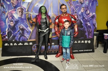 Fotos do Homem de Ferro e Gamora no Cineplus Emacite Click Riomafra (52)