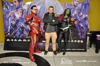 Fotos do Homem de Ferro e Gamora no Cineplus Emacite Click Riomafra (55)
