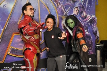 Fotos do Homem de Ferro e Gamora no Cineplus Emacite Click Riomafra (59)