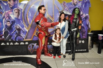 Fotos do Homem de Ferro e Gamora no Cineplus Emacite Click Riomafra (60)