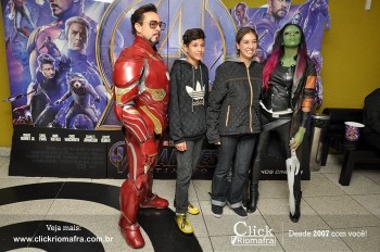 Fotos do Homem de Ferro e Gamora no Cineplus Emacite Click Riomafra (63)