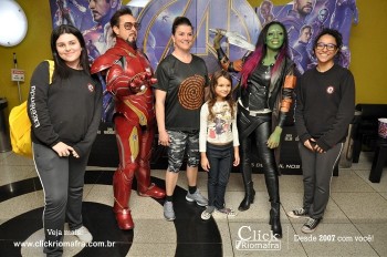 Fotos do Homem de Ferro e Gamora no Cineplus Emacite Click Riomafra (71)
