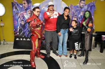 Fotos do Homem de Ferro e Gamora no Cineplus Emacite Click Riomafra (72)