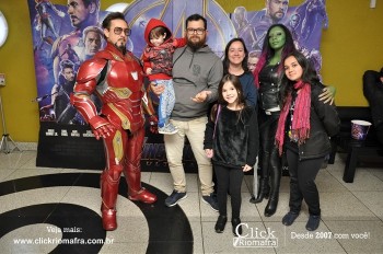 Fotos do Homem de Ferro e Gamora no Cineplus Emacite Click Riomafra (74)