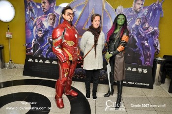 Fotos do Homem de Ferro e Gamora no Cineplus Emacite Click Riomafra (75)