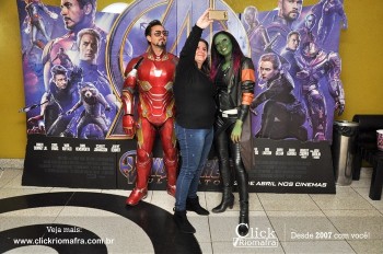 Fotos do Homem de Ferro e Gamora no Cineplus Emacite Click Riomafra (80)